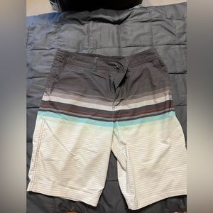 Men’s Swim Trunks. SIZE W33 button closure